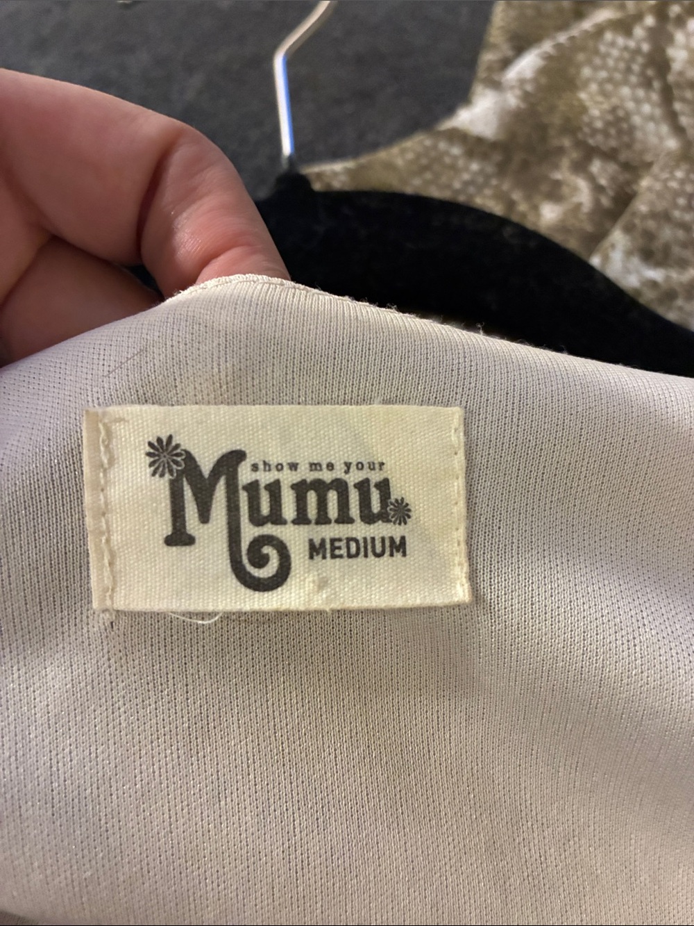 Show Me Your Mumu Light Beige Blouse